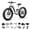 White, variant on PUCKIPUPPY 26" Fat Tire Electric Bikes for Adults 28mph Top Speed 960W Peak 80Miles Max Range Full Suspension Step Through Ebike 48V 20AH Battery 7 Speed E-Mountain Bike, Comply with UL2849 By SGS