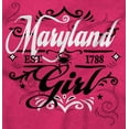 thumbnail image 2 of Maryland Fancy Feminine Filagree Women's Graphic T Shirt Tees Brisco Brands M, 2 of 6