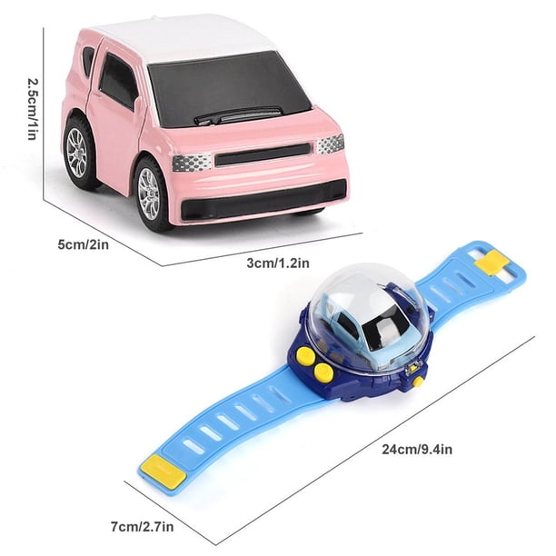Montre-Jouet Voiture Télécommandée – Mini Voiture RC Au Poignet, Portée Longue 2.4 GHz, Recharge USB, Cadeau Pour Enfants Garçons Et Filles