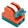 thumbnail image 2 of Interruptor de seguridad para cuchillos, 2 polos, 63A, CA 220V, interruptor de cuchillo de desconexión de cobre ABS de un solo tiro para disyuntores a prueba de fallos, 2 of 5