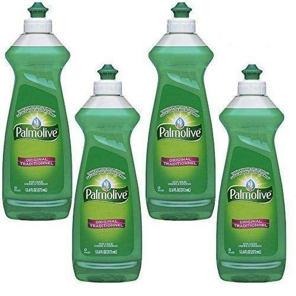 Palmolive Essential Clean, Dish Liquid Soap, Original, 12.6 Fl.oz (4 Pack)