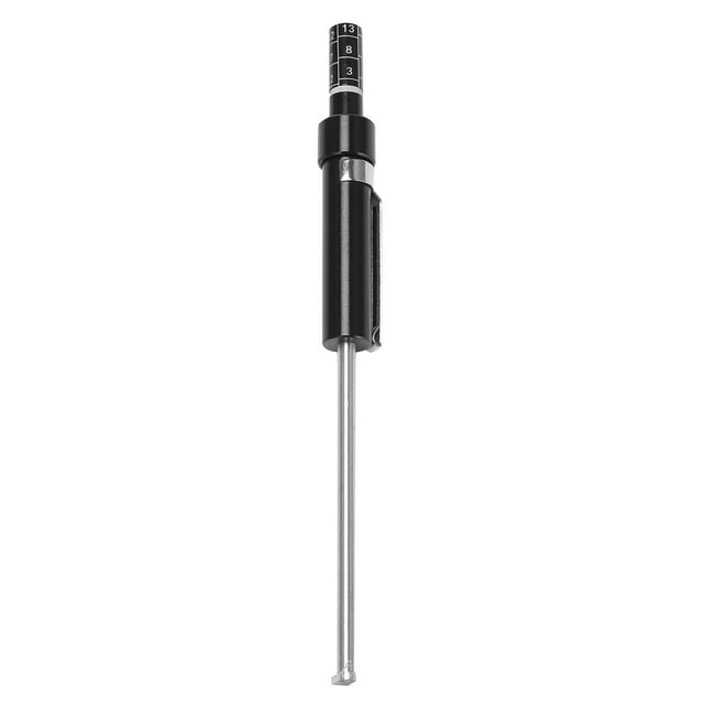 Brake Pad Detection Pen Scale Brake Pad Thickness Gauge for Brake Pad Test,1*Brake Pad Thickness Gauge,black