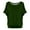 Dark Green, variant on SNKSDGM Women's Plus Casual Easter Shirts Womens Shirts Casual Trendy Women's Oversized T Shirt with Batwing Sleeves Short Sleeve Tops Business Casual Tops for Women Summer