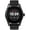 Black, variant on iConnect by Timex Gunmetal Round Touchscreen Smartwatch, Gray Silicone Strap