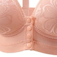 thumbnail image 3 of Bixock Push Up Bra for Women No Underwire Wireless Bra Thin Breathable Lift Support Front Button Closure Abjustable Straps Women Under Wear, 3 of 4