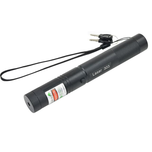 5mw 532nm 303 Lápiz láser verde Puntero láser Luz + Batería + Cargador