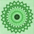 thumbnail image 1 of Ahgly Company Machine Washable Indoor Square Transitional Jade Green Area Rugs, 7' Square, 1 of 7