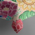 thumbnail image 5 of Pioneer Flower Floral Print Pattern Square Tablecloth,Waterproof Square Table Cover,Wipeable Spillproof Washable Table Cover for Home Kitchen Party Decor 42"X42"(107x107cm), 5 of 6