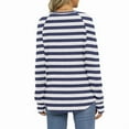 thumbnail image 5 of Ronuti Women's Long Sleeve Top Crewneck Basic Lightweight Fall Shirt with Thumb Hole, 5 of 7