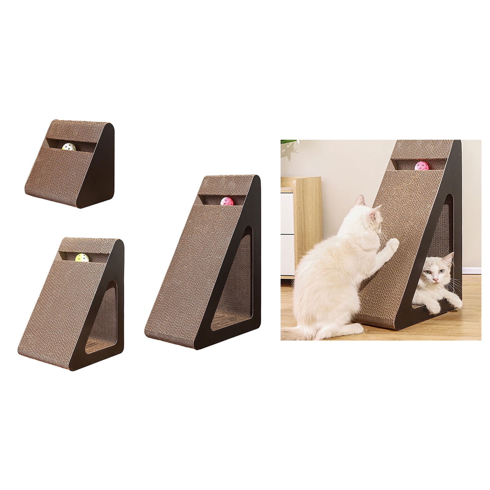 Standing Cats Scratcher With Rotating For Engaging Pet Entertainment Indoor Boredom Cats Entertainment Toy