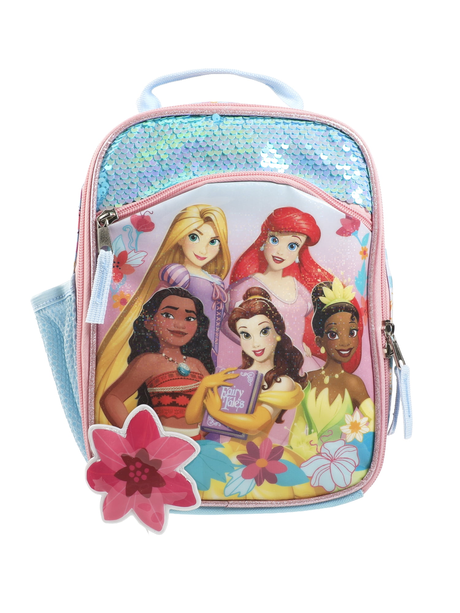 Pink Disney Princess Belle Cinderella Sandwich Box - Walmart.com