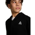 thumbnail image 4 of Reebok Boy's Game Day Performance Full-Zip Fleece Hoodie, Sizes 4-18, 4 of 8
