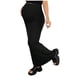 thumbnail image 1 of Falda de Cintura Alta Negra de la Maternidad de Color Sólido de Punto Falda Larga con Cintura Elástica Ajustable, Falda Maxi de Tela Nerviosa para Mujeres Embarazadas, Falda de Primavera Y Verano, 1 of 7