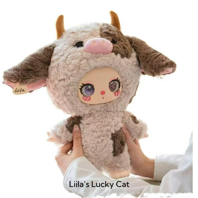 lila ぬいぐるみ 600% リラ③ 正規版リラlilla 600% ぬいぐるみブラインドボックス潮游び置物