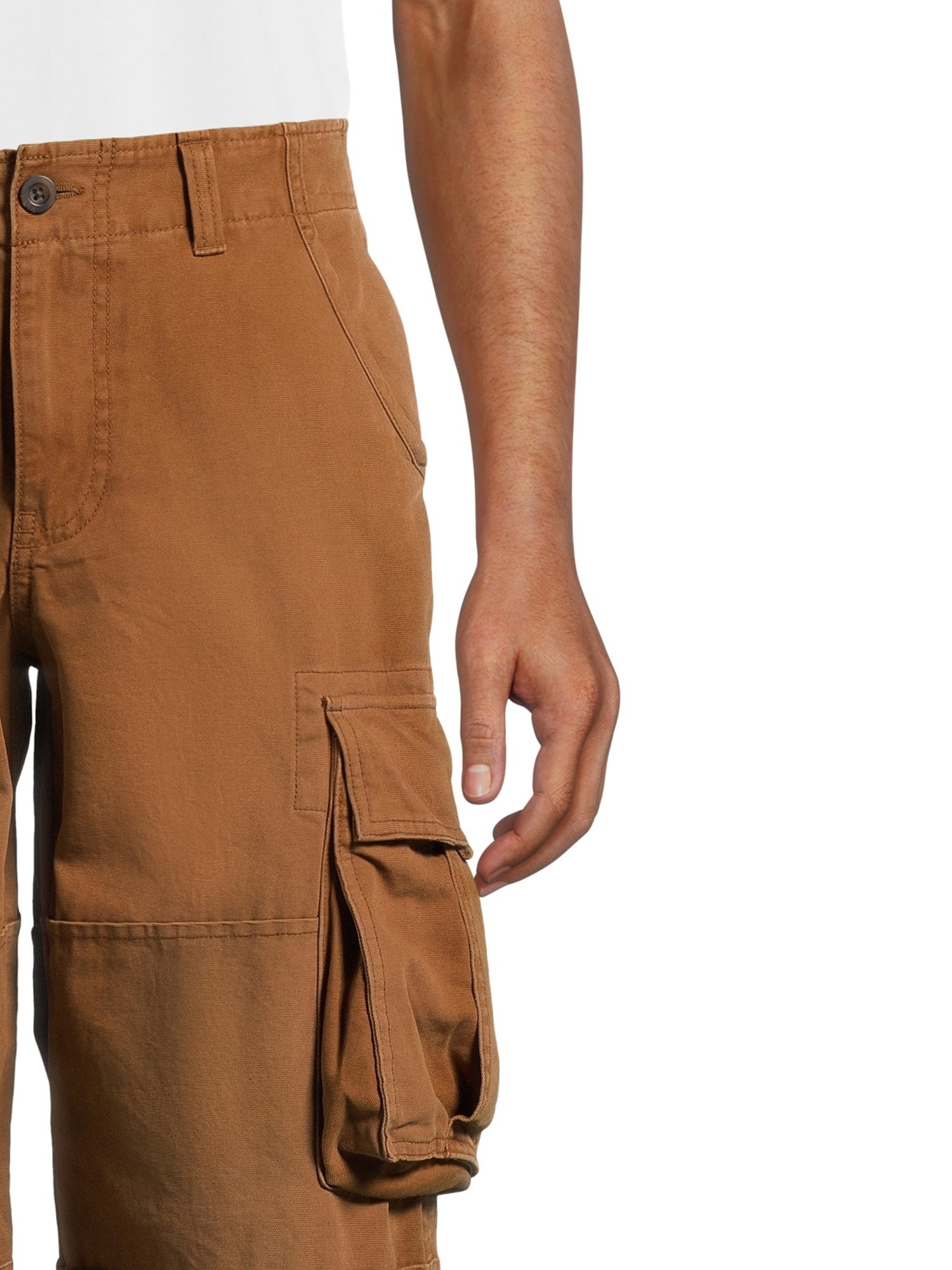 No Boundaries All Gender Wide Leg Cargo Pants, Men's Sizes 28-42