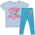thumbnail image 2 of Disney The Little Mermaid Leggings Clothing Set, Ariel Short Sleeve T-Shirt and Leggings Set- Girls Sizes 4-16, 2 of 7