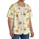 thumbnail image 2 of Fotbe Colorful Cartoon Snail Camisa Estampada de Manga Corta para Hombre, Casual de Verano, Estilo Playero, Sin Arrugas-Small, 2 of 5
