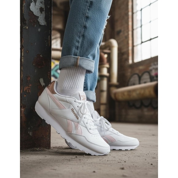 Tenis Reebok Mujer Dama Rewind Run Blanco Casual blanco 5,5 MX