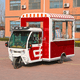 thumbnail image 3 of Quiosco de desayuno, carrito de hamburguesas, carrito de venta de jugos, hot dogs, carro de comida, camioneta, carrito de helados móvil, eléctrico con cocina completa, camión de comida, 3 of 4