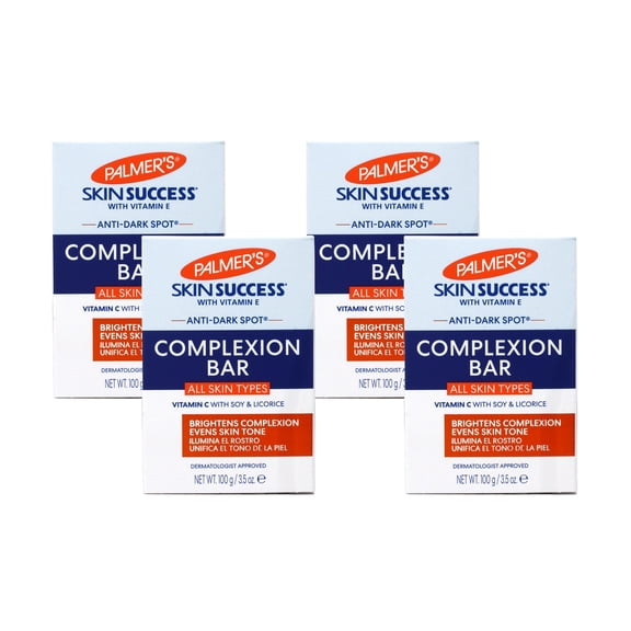 Palmers Skin Success Anti-Dark Spot Complexion Bar for All Skin Types, 3.50 OZ (Pack Of 4)