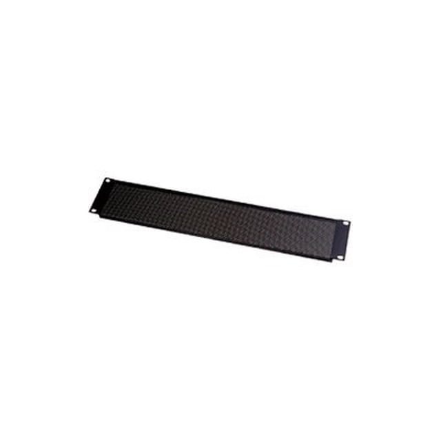 Middle Atlantic - Rack panel - front - black - 2U - 19"