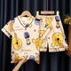 thumbnail image 1 of Disney Mickey Mouse Minnie Ice Silk Pijamas para niños Verano para niños Cute Cartoon Thin Style Shorts de manga corta Ropa para el hogar Set14 altura 125-135cm Gao Jinjia LED, 1 of 2