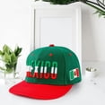 thumbnail image 3 of Jiibva Mexican Embroidered Baseball Cap Unisex Mexican Flag Hip Hop Hat Mexican Outdoor Recreational Sports Cap, 3 of 7