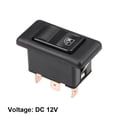 thumbnail image 3 of 5 Pins Car Window Switch Car Control Master Rocker Switches Momentary, DC 12V, 3 of 5