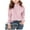 Pink, variant on Staki Girls' Sweaters Sweaters for Girls Knit Textured Long Sleeve Crew Neck Soft Pullover Sweater Solid Tops(6-7 Years,White)