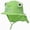 Green, variant on Cute Cartoon Breathable Outdoor Wide Brimmed Childrens Sun Hat Quick Drying Baby Beach Sun Hat,M,Blue Hat