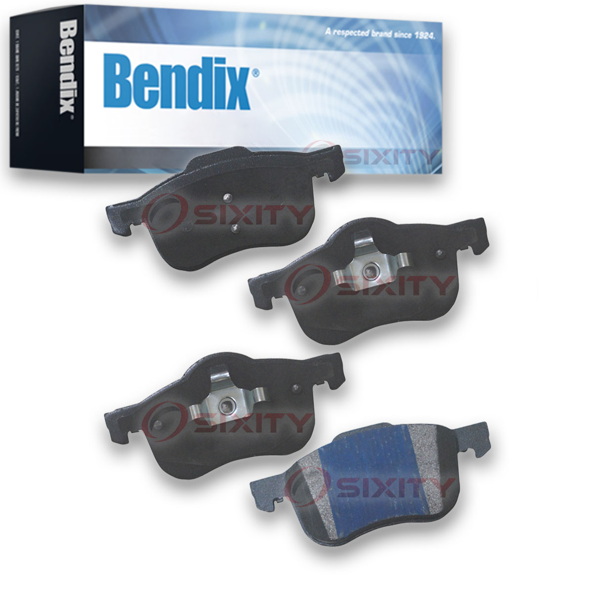 Bendix Brakes Disc Brake Pad Set Fits select: 2003-2007 VOLVO XC70, 2004-2007 VOLVO S60 2.5T