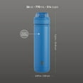thumbnail image 5 of TAL 26oz Stainless Steel Ranger Water Bottle with Easy Sip Straw, Blue, 5 of 10