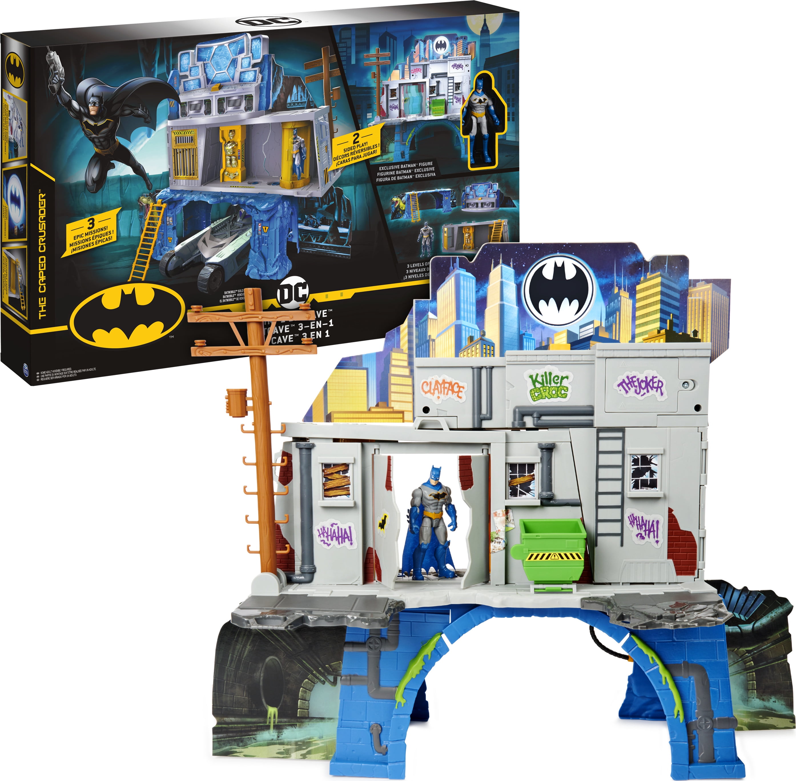 W9642 Gotham City Jail Playset Imaginext: DC Super Friends for sale online 