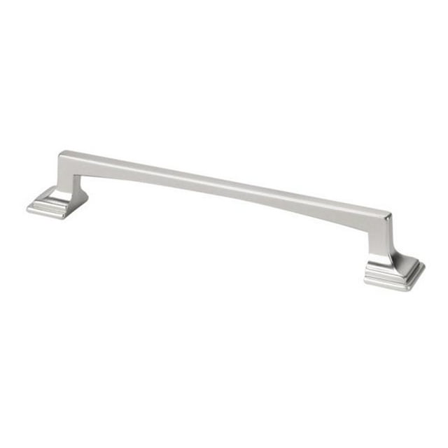 Topex Designs 9-1335012835 128 mm. Thin Square Transitional Cabinet Pull - Satin Nickel