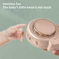 thumbnail image 5 of Fans That Blow Cold Air VibHome Neck Fans Mini Fan Hanging Neck Portable USB Rechargeable Bladeless Fan Brushless Motor Quiet Wind Cool Comfort Multifunction Fan, 5 of 8