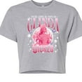 thumbnail image 3 of Wicked - Glinda You're Gonna Be Popular - Juniors Cropped Graphic T-Shirt, 3 of 5