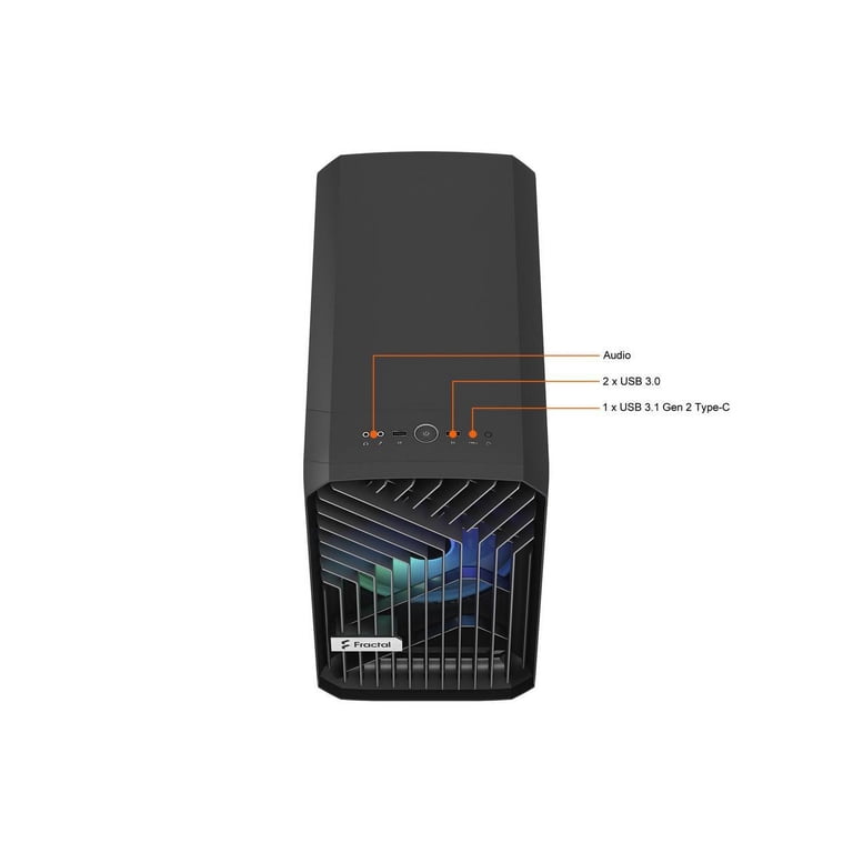 Fractal Design Torrent Nano RGB Black TG Light Tint Tempered Glass
