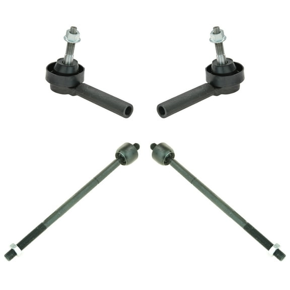 TRQ Front Tie Rod Set Fits Select 2001-2004 Chrysler Town & Country 2001-2003 Voyager Dodge Caravan Grand Caravan
