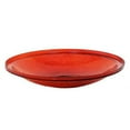 thumbnail image 2 of Achla Designs Hand Blown Glass Birdbath with Miniature Stand, Tomato Red, 2 of 6