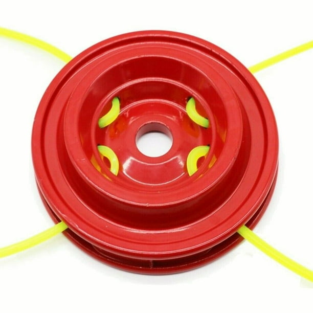 Aluminum Universal Trimmer Head Replacement Brush Cutter Weedeater w/ 4