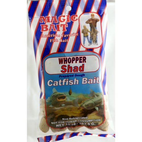 Magic Bait Whopper Shad Catfish Dough Bait 10oz
