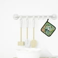 thumbnail image 3 of Day of the Dead Skull with Flowers Pair of Pot Holders, 3 of 3