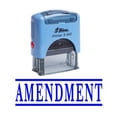 thumbnail image 1 of AMENDMENT Self Inking Rubber Stamp Office Stationary Custom Shiny Stamp, 1 of 1