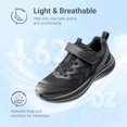 thumbnail image 2 of DREAM PAIRS Kids' Tennis Shoes, Lightweight Running Sneakers with Hook-and-Loop Closure, Breathable Non-Slip Athletic Shoes for Boys and Girls, 2 of 4