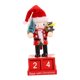 thumbnail image 4 of Calendario de Navidad, calendario de números cuadrados, bloque de decoración navideña, regalos de Navidad, decoración de mesa para mostrador de año, 4 of 9