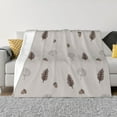 thumbnail image 1 of Bohemian Print Blanket, Fluffy Soft Cozy Blanket Flannel Plush Microfiber Couch Throw, Bedding, 40"x30", 1 of 7