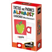 Headu Montessori Flashcards Tactile and Phonics Alphabet