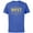 Royal Heather, variant on Star Wars Best Wifey in the Galaxy Birthday Anniversary- Short Sleeve Cotton T-Shirt for Adults - Customized-Black
