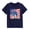 Navy, variant on Odeerbi Toddler Kids Boys Girls 4th of July T-Shirt Short Sleeve American Flag Graphic Tee
