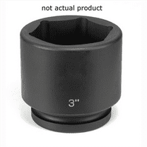 Grey Pneumatic 1" Drive x 3-1/4" Standard Socket
